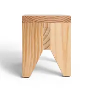 HAY - Manolito pall, naturligt furu, 30 x 20 x 25 cm