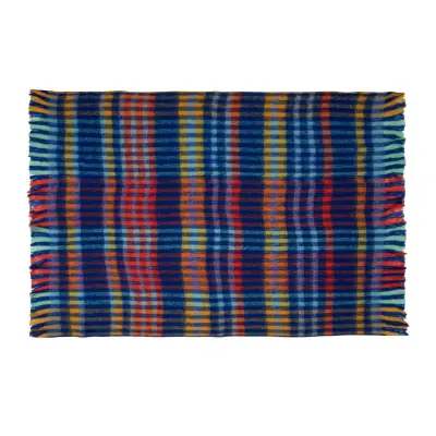 Hübsch - Loom-täcke, flerfärgat, 140 x 200 cm –