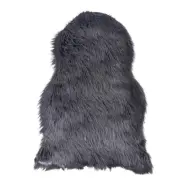 HOUSE NORDIC imiterad lammskinn - grå polyester (85x50)