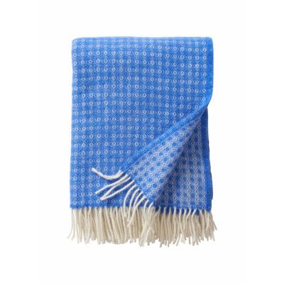 Pläd Loop 130x200cm Klarblå