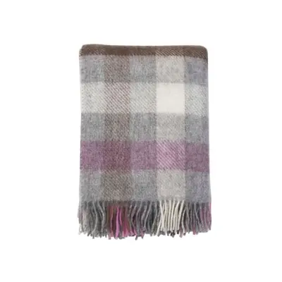 Pläd Gotland Multi Pink