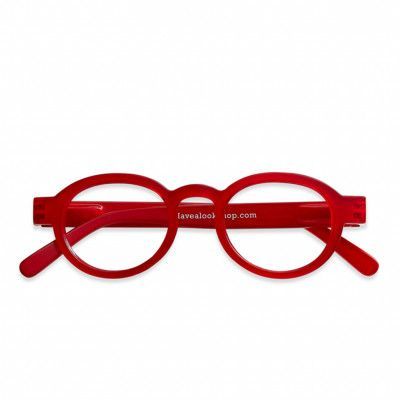 Designtorget Läsg Circle Twist red +1,5