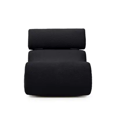 KAVE HOME Club Fåtölj - Svart Lammskinn