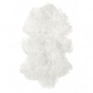 Lammskinn Shansi Långhårigt 95x55 cm (White)