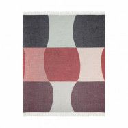 Marimekko Sambara filt 140x180 cm Off white-red-brown