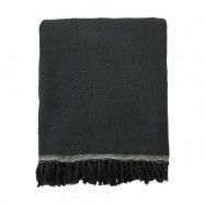 Mette Ditmer Bohemia pläd 125x180 cm Anthracite