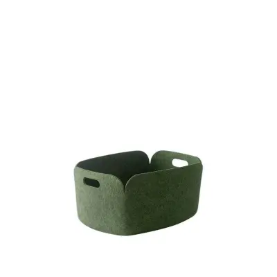 Muuto - Restore Korg 48x35 Mörk Green
