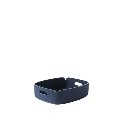Muuto - Restore Bricka 40x31 Midnight Blue