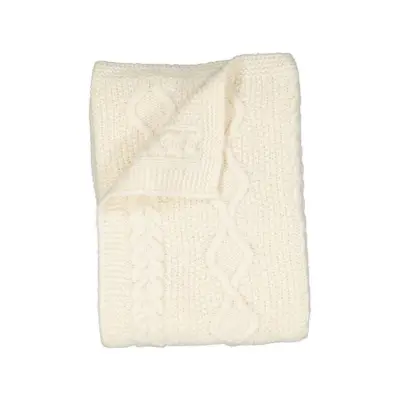 Ullpläd Diamond 100x180cm Natur