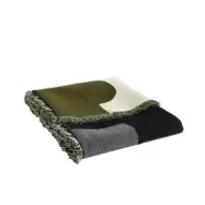 Pläd Markslöjd LIA 130x170 cm Grön Jaquard