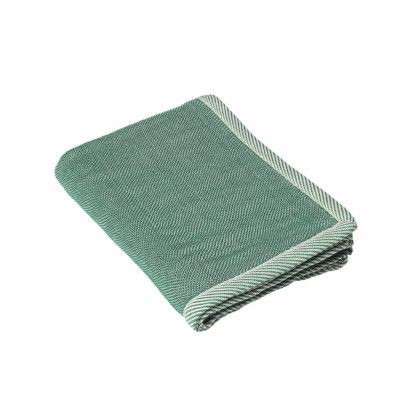 Pläd Ripple Throw grön
