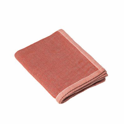 Pläd Ripple Throw röd