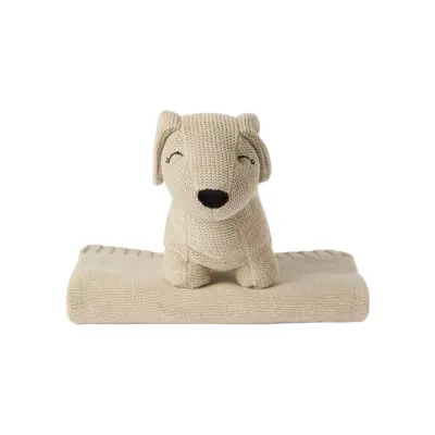 Presentbox Olivia Hund Beige