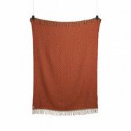 Røros Tweed Isak pläd 150x210 cm Red sumac