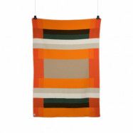 Røros Tweed Mikkel filt 135x200 cm Orange