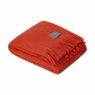 Stackelbergs Mohair pläd Jaffa Orange
