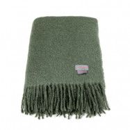 Stackelbergs Mohair pläd moss green