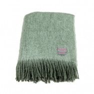 Stackelbergs Mohair pläd moss&green melange