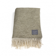 Stackelbergs Wool pläd olive&offwhite