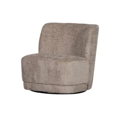 WOOOD EXKLUSIVT Atty snurrstol -äkta sammetspolyester