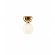 Aballs A II Pe Vägglampa/Plafond Golden - Parachilna