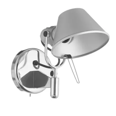 Artemide - Tolomeo Faretto E27 Vägglampa m/Avbrytare