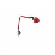 Artemide - Tolomeo MICRO Parete Vägglampa Röd