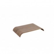 AYTM - Curva Trä Bricka till Hylla L41xW25,3xH5,5 Walnut