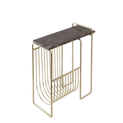 AYTM - Sino Magasinhållare Guld/Brun