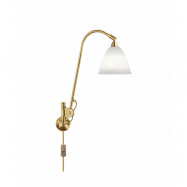 Bestlite BL6 Vägglampa Ø16 Mässing/Porslin - GUBI