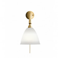 Bestlite BL7 Vägglampa Ø16 Mässing/Porslin - GUBI
