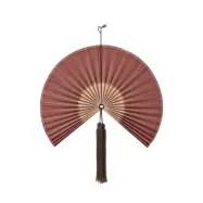 BLOOMINGVILLE Jaime Väggdekoration, Rosa, Bambu (L70xH75 cm)