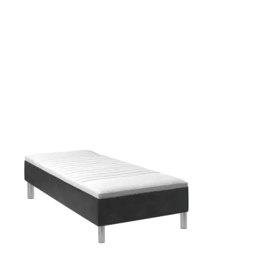 BOBOhome Tidur boxmadrass inkl.övermadrass (90x200), heltäckande - antracit Extra fast (över 100 kg)