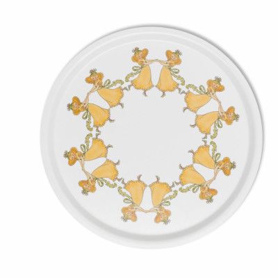 Designtorget Bricka rund Maskrosflickor 38c