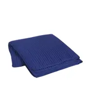 BROSTE COPENHAGEN Senaöverkast, rektangulärt - maritim blå bomull (240x260)