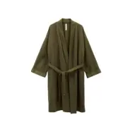 Unknown - Alrun Cotton Kimono Forrest/SnowByNord