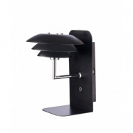 DL20 USB Hylla inkl. Lampe Svart - DybergLarsen