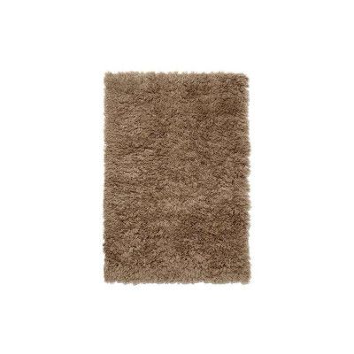 ferm LIVING - Meadow High Pile Rug S Dark Beige