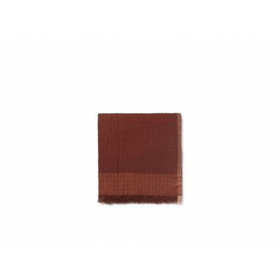 ferm LIVING - Weaver Pläd Red Brown
