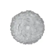 Fjäderlampa Eos Up medium, Grå Ø45 cm