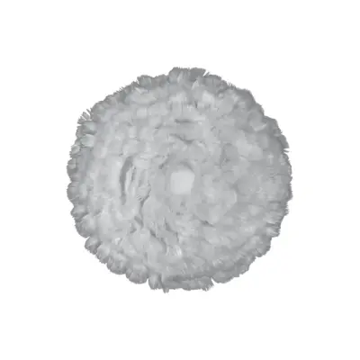Fjäderlampa Eos Up medium, Grå Ø45 cm
