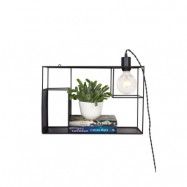Globen Lighting - Shelfie Vägg-/Bord Svart