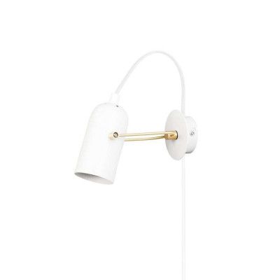 Globen Lighting - Swan Mini Vägglampa Vit
