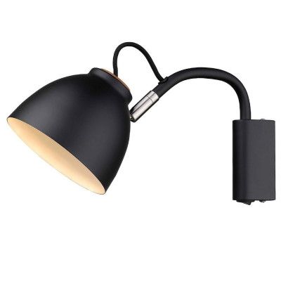 Halo Design - Nivå Vägglampa Black/Wood