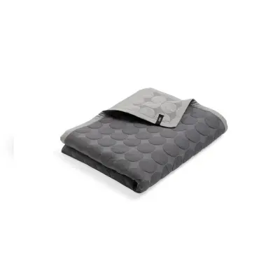 HAY - Mega Dot (Organic) Överkast 260x260 Mörk Grey