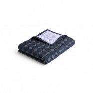 HAY - Mega Dot (Organic) Överkast 260x260 Midnight Blue