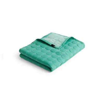 HAY - Mega Dot (Organic) Överkast 260x260 Sea Green