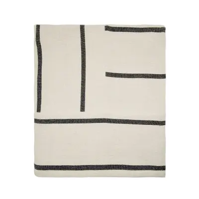 House Doctor - Nula Överkast 250x250 Mörk Brun