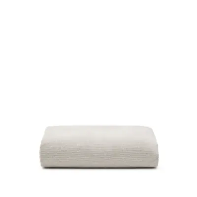 KAVE HOMEÖverdrag till den beige Blok-sängen - ecru tyg (för en madrass på 160 x 200 cm)