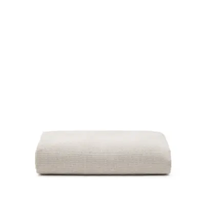 KAVE HOMEÖverdrag till den beige Blok-sängen - ecru tyg (för en madrass på 180 x 200 cm)